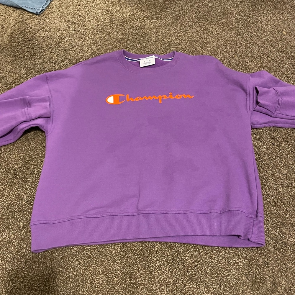 Large champion crewneck